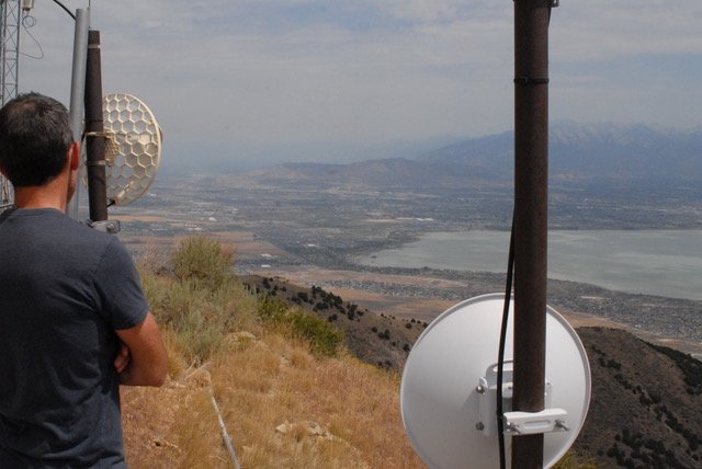 Microwave dish and Wade